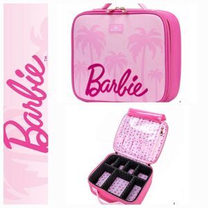 Impressions X Barbie Cosmetic Case w/Dividers
